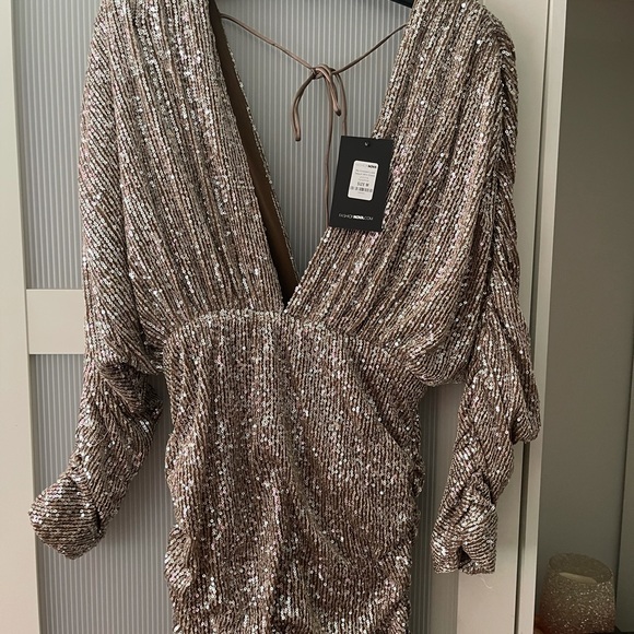 Sequin dress for sale size M - Picture 2 of 2